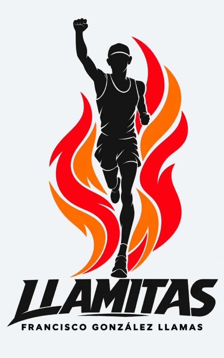 Llamitas: logotipo oficial del corredor entre llamas